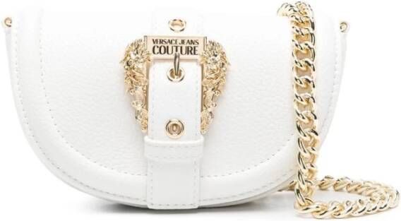 Versace Jeans Couture Women Bags Shoulder Bag White Ss23 Wit Dames