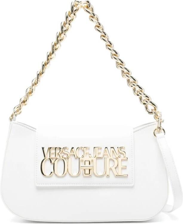Versace Jeans Couture Women Bags Shoulder Bag White Ss23 Wit Dames