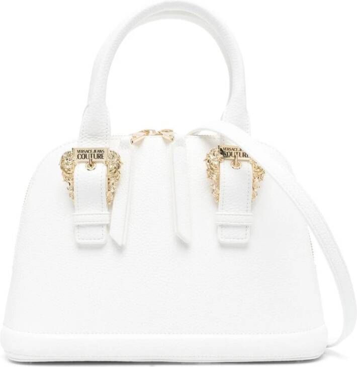 Versace Jeans Couture Women Bags Shoulder Bag White Ss23 Wit Dames