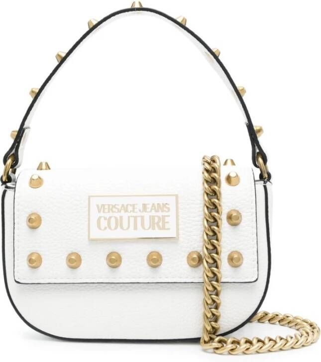 Versace Jeans Couture Women Bags Shoulder Bag White Ss23 Wit Dames