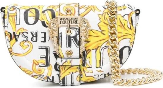 Versace Jeans Couture Women39 Bags Shoulder Bag White Ss23 Wit Dames
