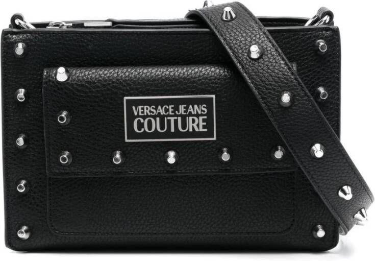 Versace Jeans Couture Womens Bags Shoulder Bag Black Ss23 Zwart Dames