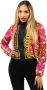 Versace Jeans Couture Stijlvolle Winterjas Multicolor Dames - Thumbnail 1