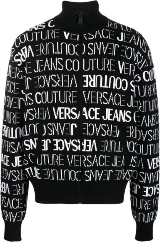 Versace Jeans Couture Zip-throughs Zwart Heren