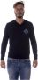 Versace Jeans Couture Stijlvol Heren Langarmshirt Black Heren - Thumbnail 1
