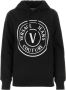 Versace Jeans Couture Zwarte katoenen sweatshirt Zwart Dames - Thumbnail 1