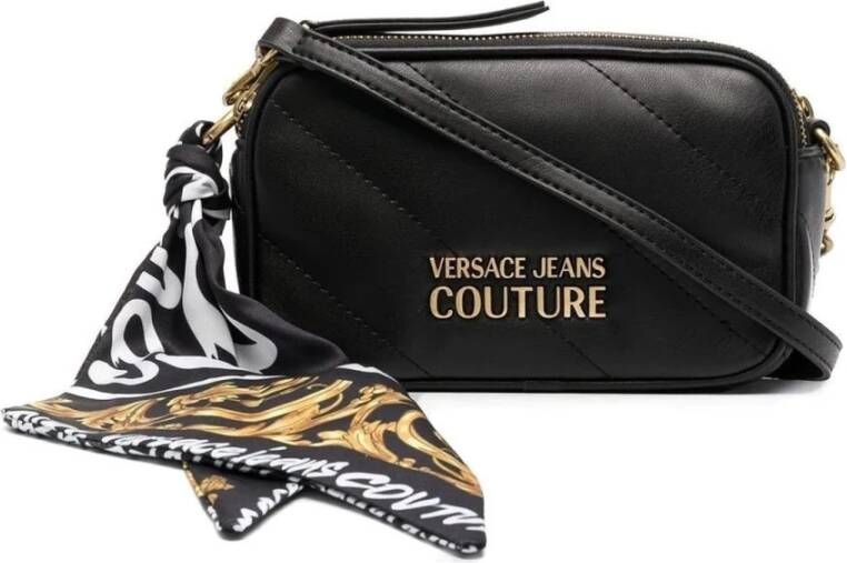 Versace Jeans Couture Zwarte kruispunttas Zwart Dames