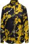 Versace Jeans Couture Blouse met bloemenketting zwart goud Multicolor Dames - Thumbnail 3
