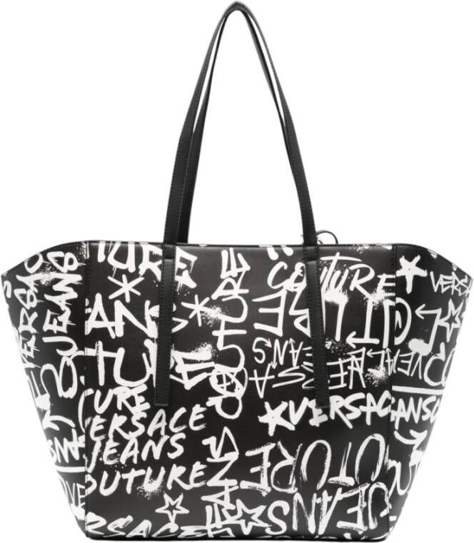 Versace Jeans Couture Zwarte Couture Tas Black Dames