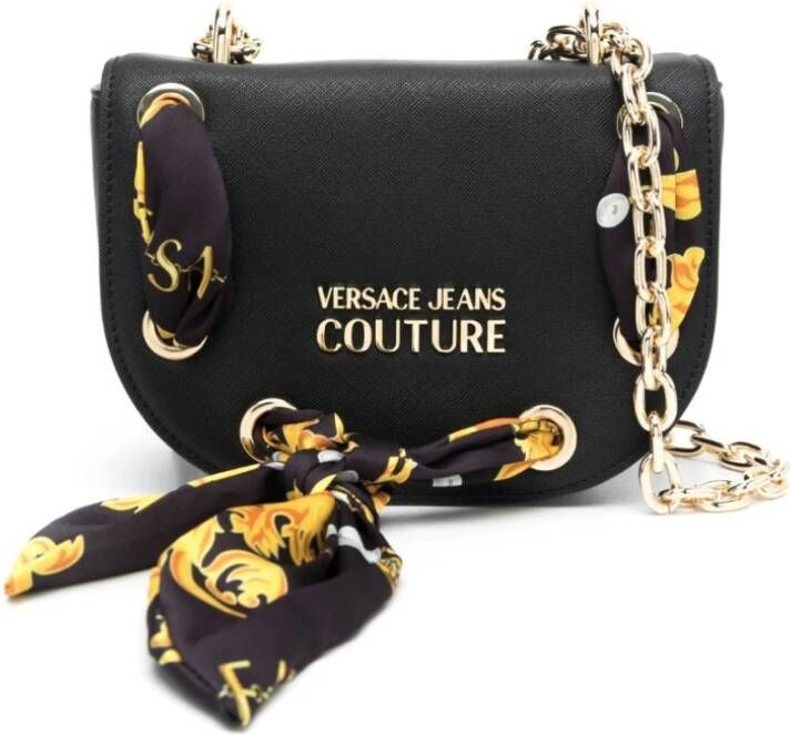 Versace Jeans Couture Zwarte tassen van Zwart Dames