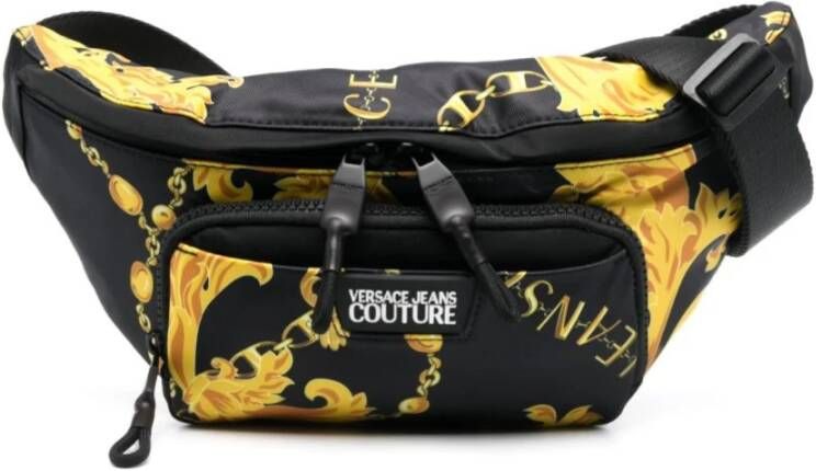 Versace Jeans Couture Chain Couture-print Heuptas Black Heren