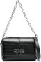 Versace Jeans Couture Schoudertas met Verstelbare Band Black Dames - Thumbnail 1