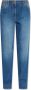 Versace Luxe High-Waist Jeans met Greca Details Blue Dames - Thumbnail 1
