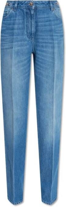 Versace Jeans met logo Blauw Dames