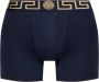 Versace Boxershorts met Greca afwerking Blauw - Thumbnail 2