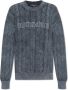 Versace Katoenen trui met logo Grijs Heren - Thumbnail 1