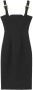 Versace Jeans Couture Midi Dresses Black Dames - Thumbnail 1