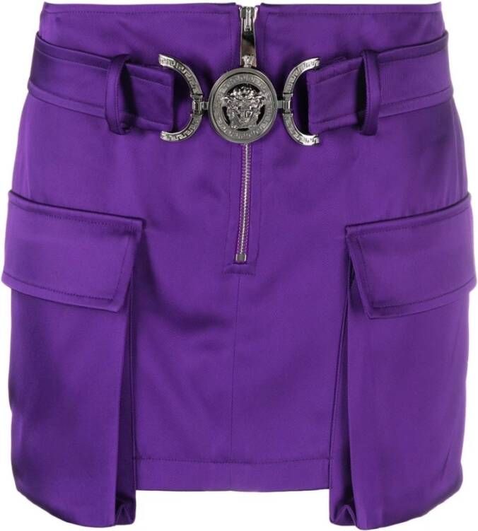 Versace Paarse rokken Purple Dames