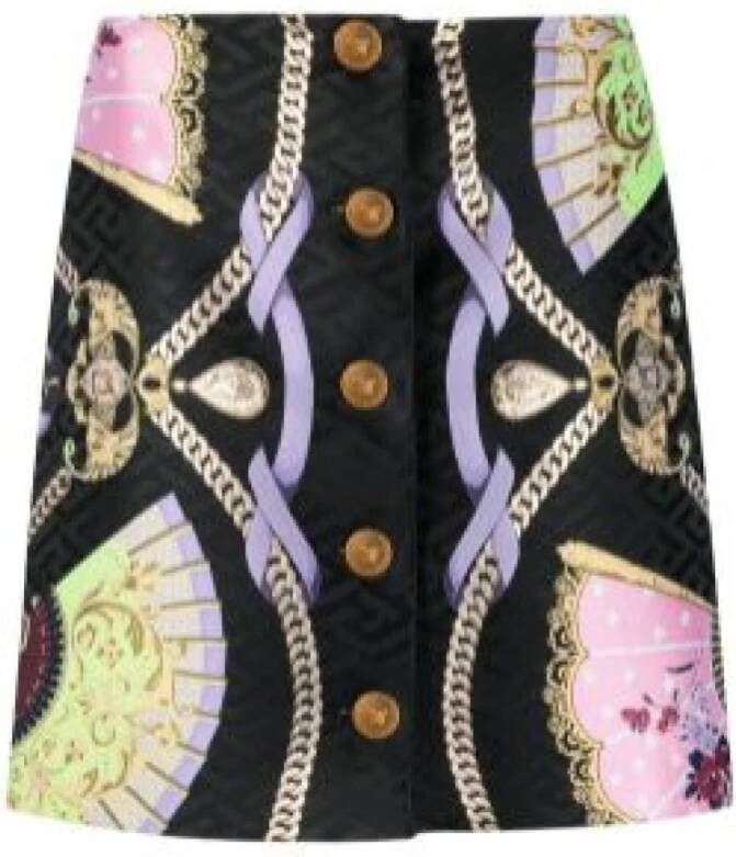 Versace Korte rok Zwart Dames