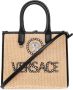 Versace Crossbody bags La Medusa Small Shopper with Studs in beige - Thumbnail 1