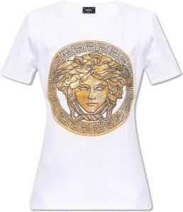 Versace La Vacanza collectie T-shirt Wit Dames