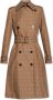 Versace Allover Double Breasted Trenchcoat Beige Dames - Thumbnail 3