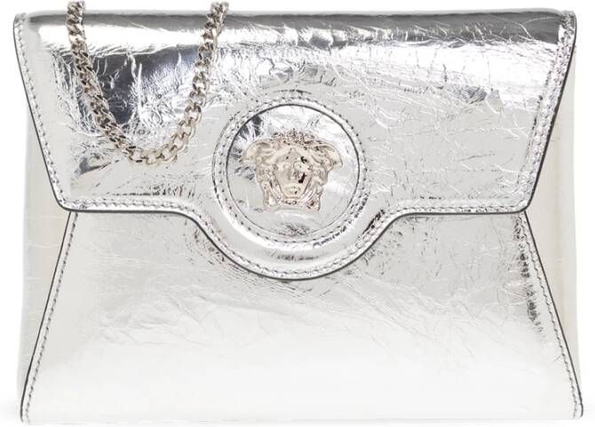 Versace La Vacanza collection La Medusa shoulder bag Grijs Dames