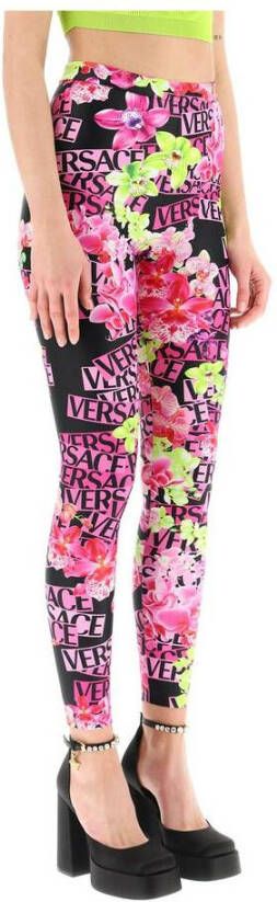 Versace Leggings Pink Dames
