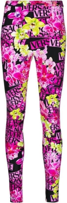 Versace Leggings Zwart Dames
