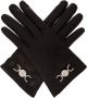 Versace Leren handschoenen Zwart Dames - Thumbnail 1