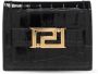 Versace Zwarte Greca Goddess Leren Portemonnee Zwart Dames - Thumbnail 2