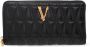Versace Leren portemonnee Zwart Dames - Thumbnail 1