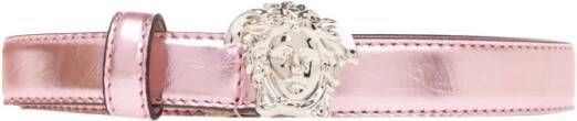Versace Leren riem Roze Dames