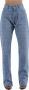 Versace Lichtblauwe Jeans met Grafische Print voor Heren Blue Heren - Thumbnail 1