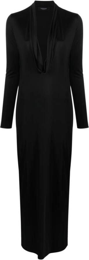 Versace Maxi Dresses Zwart Dames