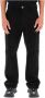 Versace Moderne Straight Denim Broek Black Heren - Thumbnail 1