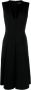 Versace Midi Dresses Zwart Dames - Thumbnail 1