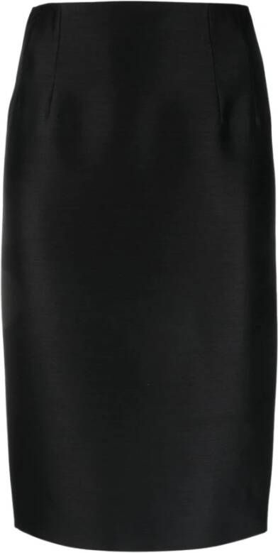 Versace Midi Skirts Zwart Dames