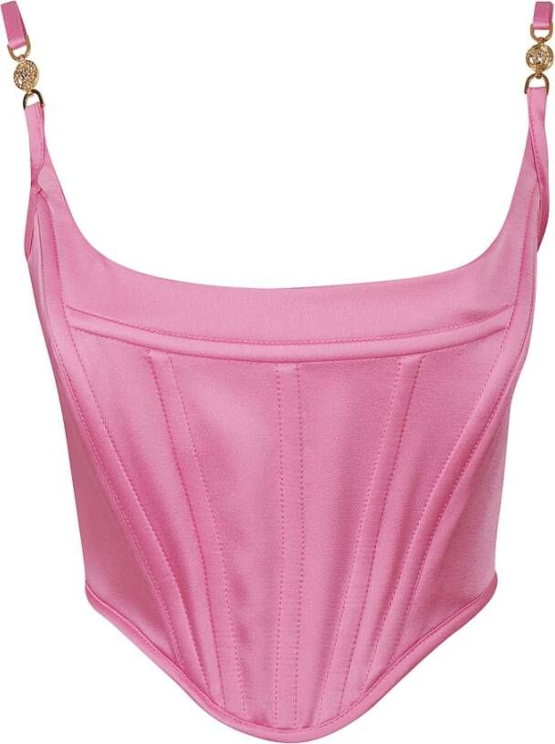 Versace Sleeveless Tops Roze Dames