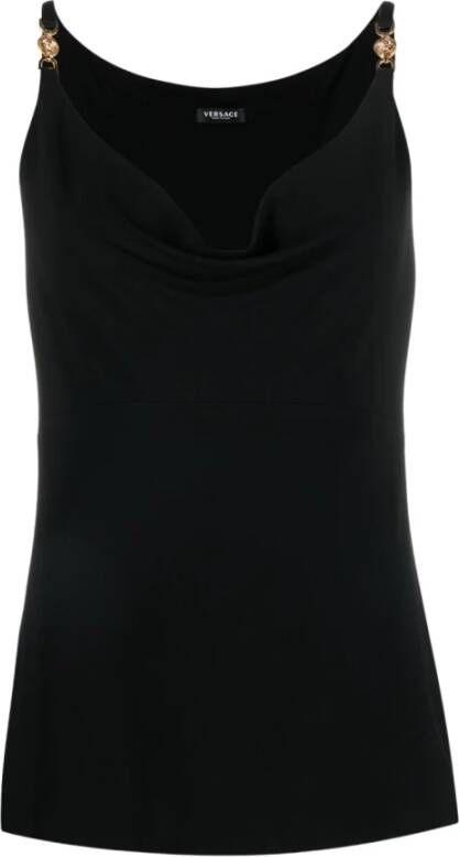 Versace Blouse overhemd Black Dames