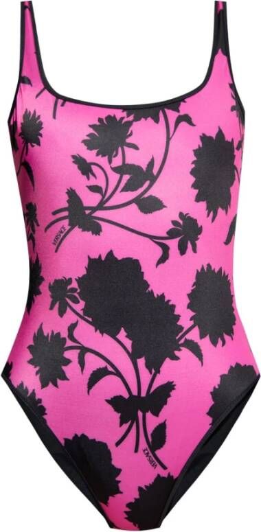 Versace Omkeerbare eendelige badpak Pink Dames