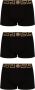 Versace Zwarte Boxershorts Set met Logo-Tailleband Black Heren - Thumbnail 3