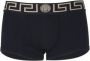 Versace Zwarte katoenen boxershort met Greca-detail Black Heren - Thumbnail 4