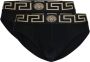 Versace Greca Border Briefs met Medusa Head Motif Black Heren - Thumbnail 4