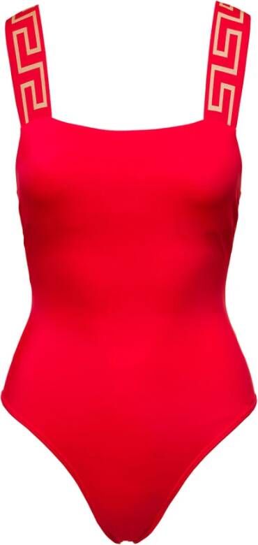 Versace Zeekleding Rood Red Dames