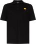 Versace Zwart Medusa Geborduurd Poloshirt Black Heren - Thumbnail 1