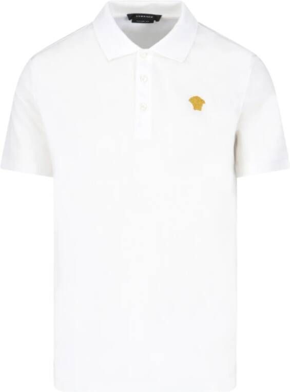 Versace Polo Shirt Wit Heren