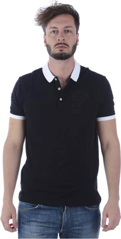 Versace Poloshirt Zwart Heren