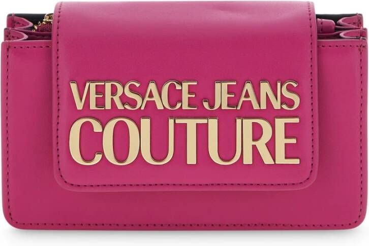 Versace Jeans Couture Portemonnee Kaarthouder Pink Dames