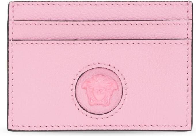 Versace Portemonnee kaarthouder Roze Dames